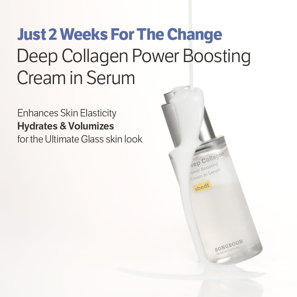 Deep Collagen Power Serum — Firming, Plumping & Hydrating Korean Skincare