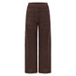 Crochet Cotton Wide-Leg Pants