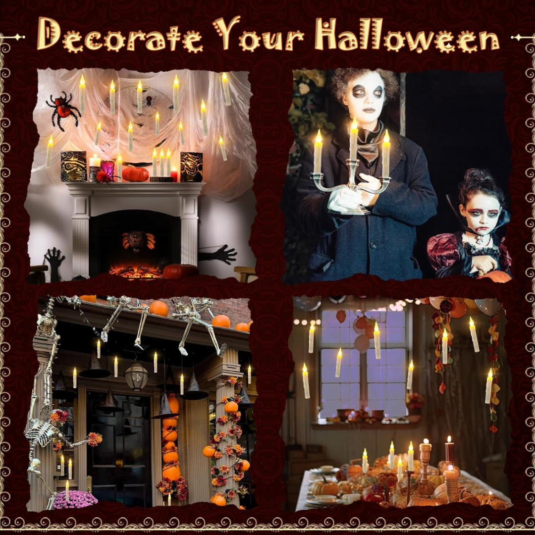 Magic Floating Candles - Wand Remote Control