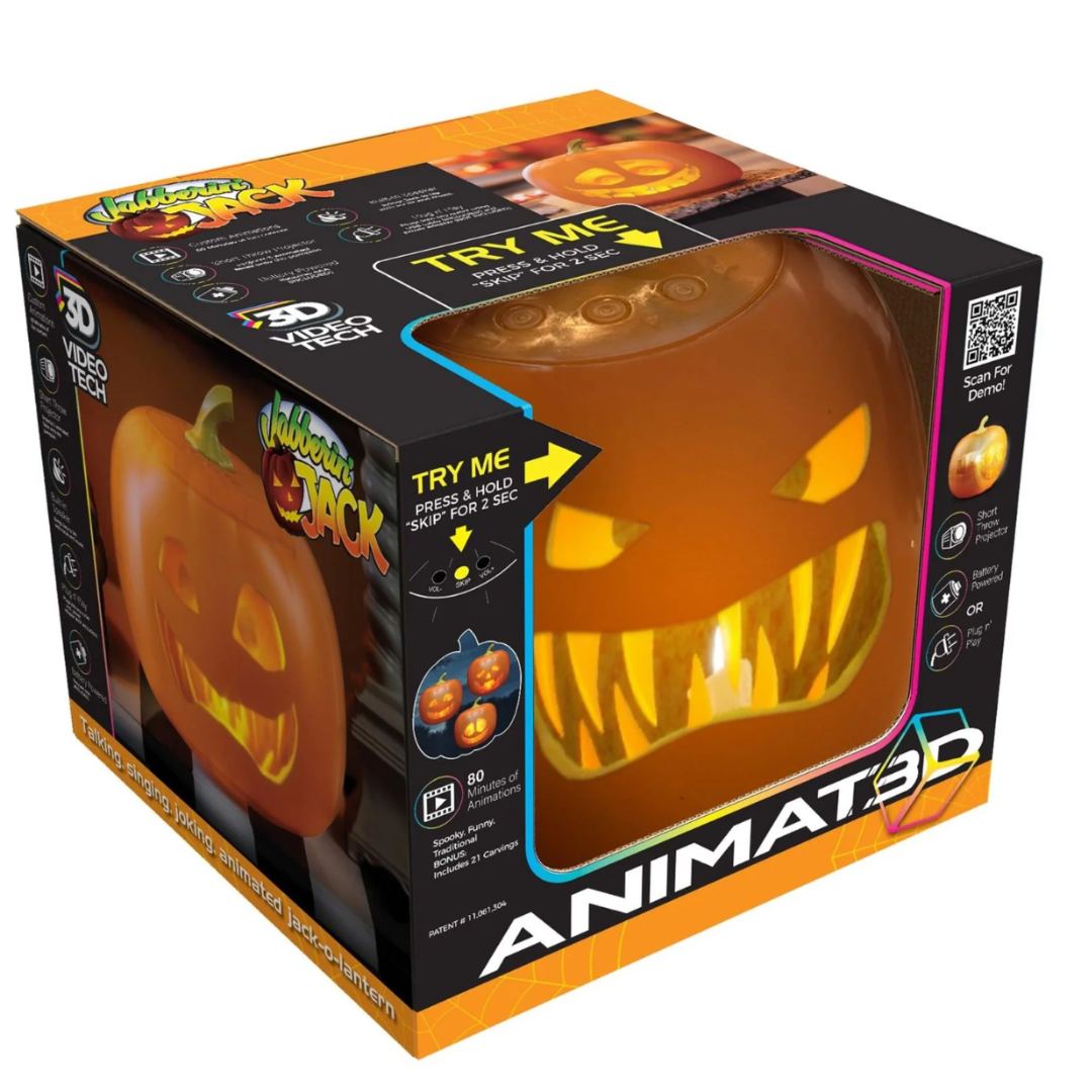 Jabberin' Jack - Animated Talking & Singing Pumpkin