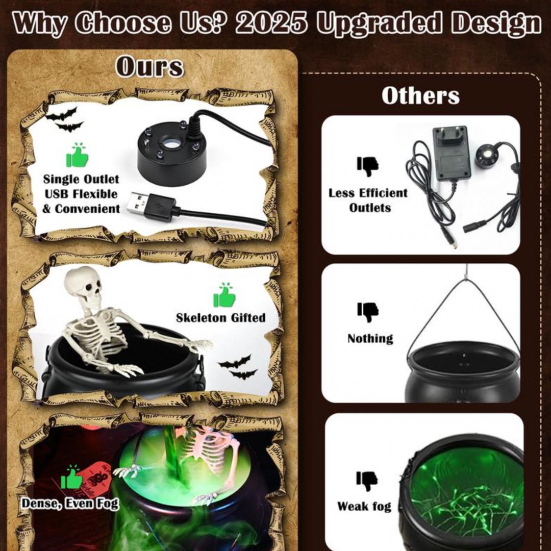 Halloween Witch Cauldron