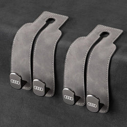 Eptchn TwinHook Leather Car 2-in-1 Leather Car Storage Hook