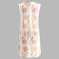 Romantic Print Sleeveless Short Dress