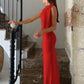 Beloved Knotted Sleeveless Long Dress
