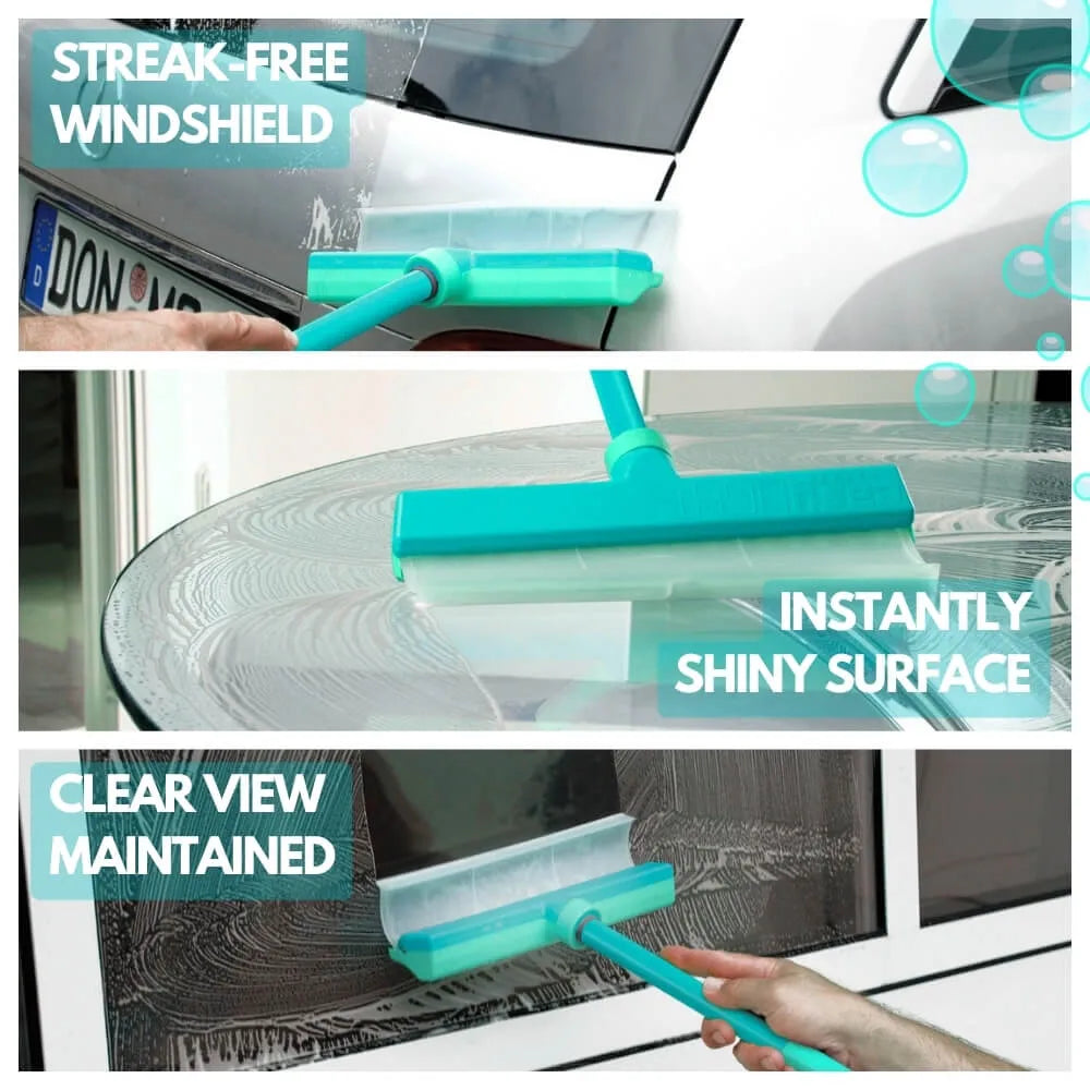 Aqua Strike Recyclable Silicone Window Squeegee Kit
