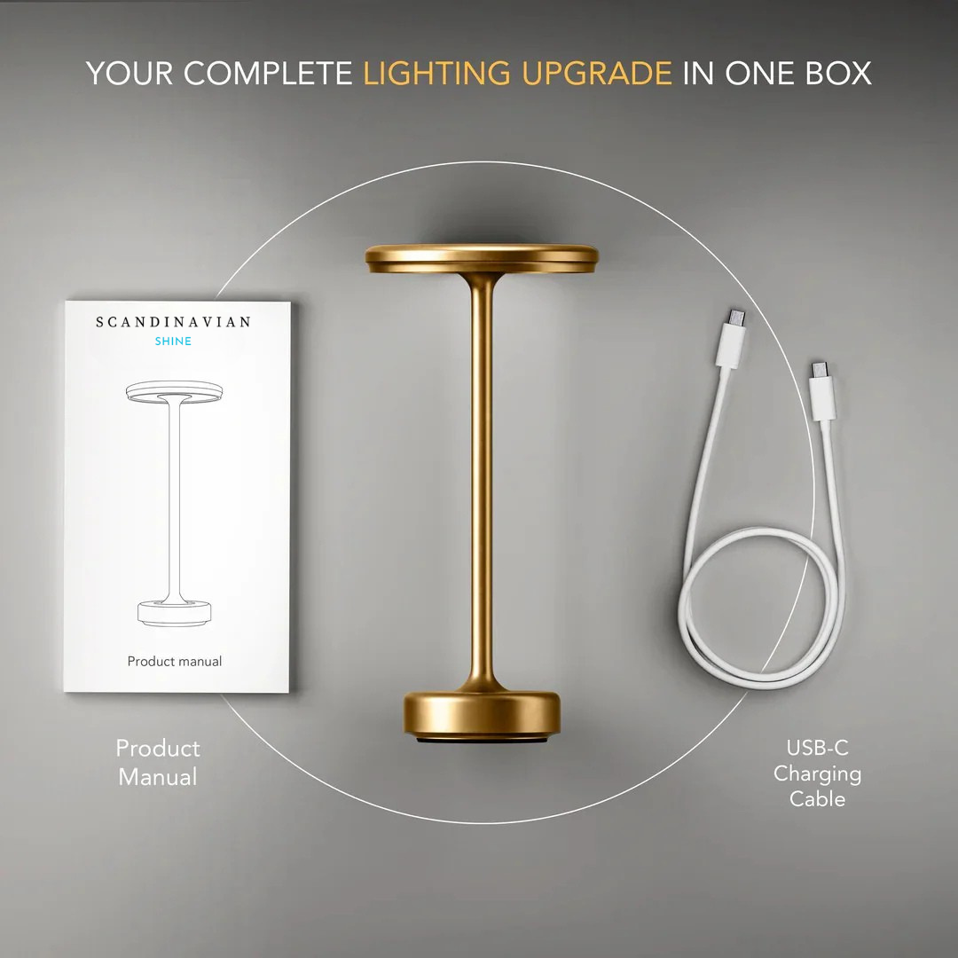 Scandinavian Table Lamp