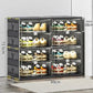 Stackable Shoe Storage Organizer – Transparent Space-Saving Shoe Box