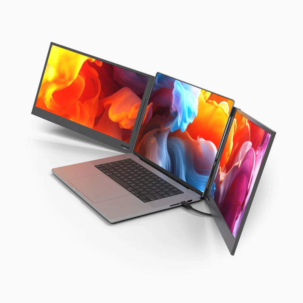 Dual Boost 15.6" Pro – Portable Dual-Screen Laptop Monitor