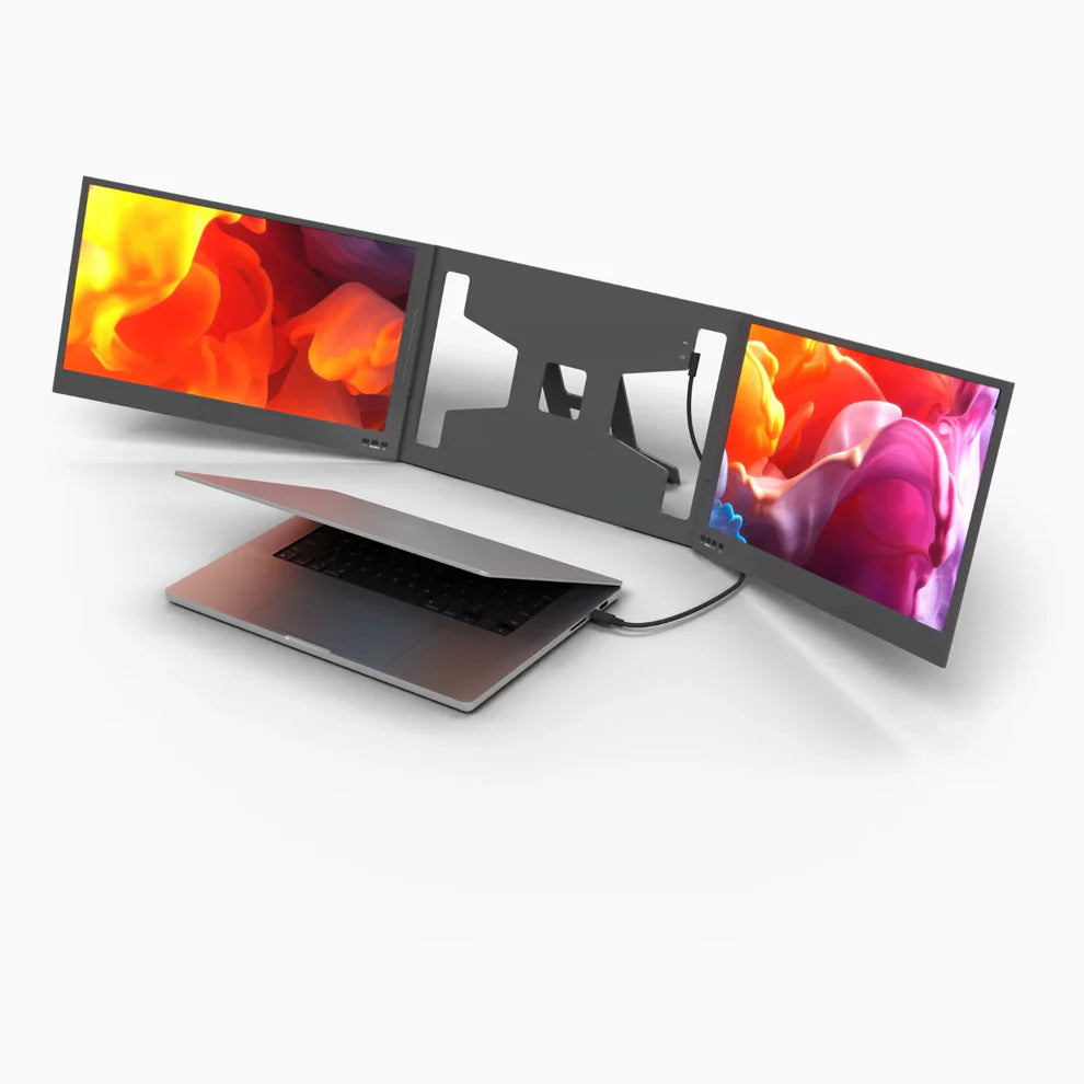 Dual Boost 15.6" Pro – Portable Dual-Screen Laptop Monitor