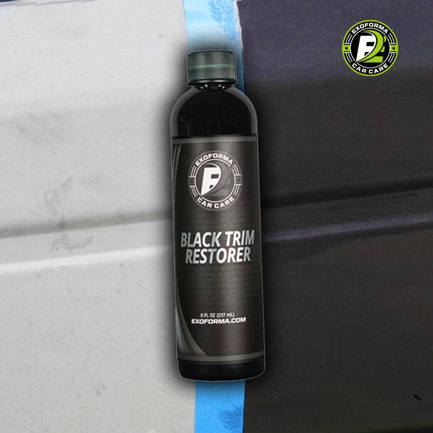 instantly restore faded trim & plastic back to looking new!