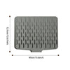 No-Spill Silicone Kitchen Drying Mat – Heat Resistant & Water Drainage
