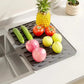 No-Spill Silicone Kitchen Drying Mat – Heat Resistant & Water Drainage