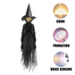 3 Light Up Witch Statues