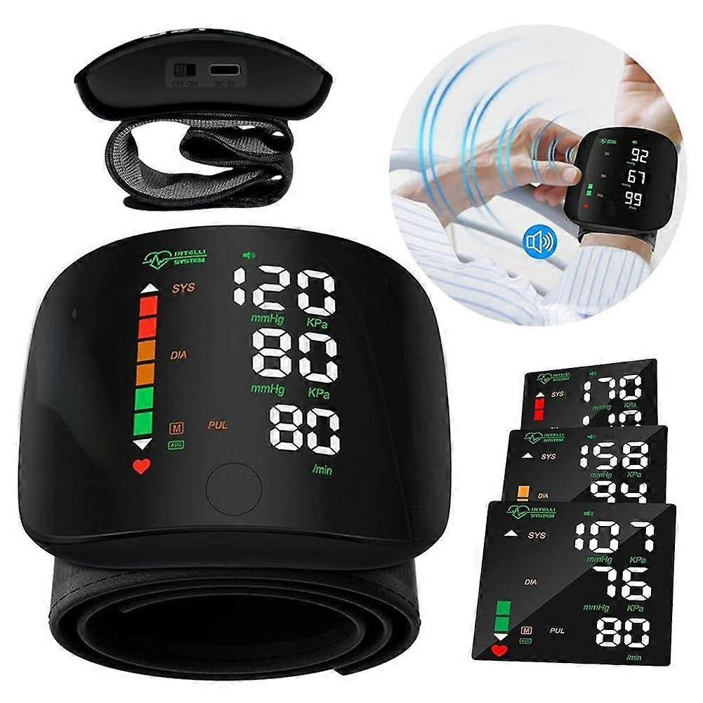 Smart Wrist Blood Pressure Monitor – Accurate, Fast & Easy to Use