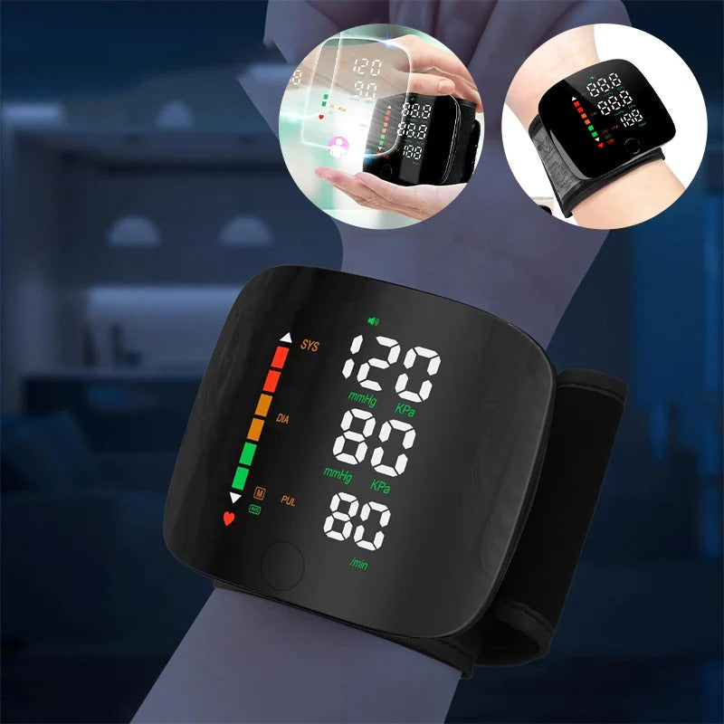 Smart Wrist Blood Pressure Monitor – Accurate, Fast & Easy to Use