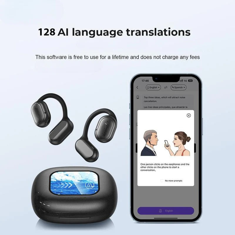 AI Translator Earbuds ~ Real-time translation for seamless global communication